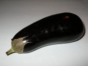 Aubergine Frucht